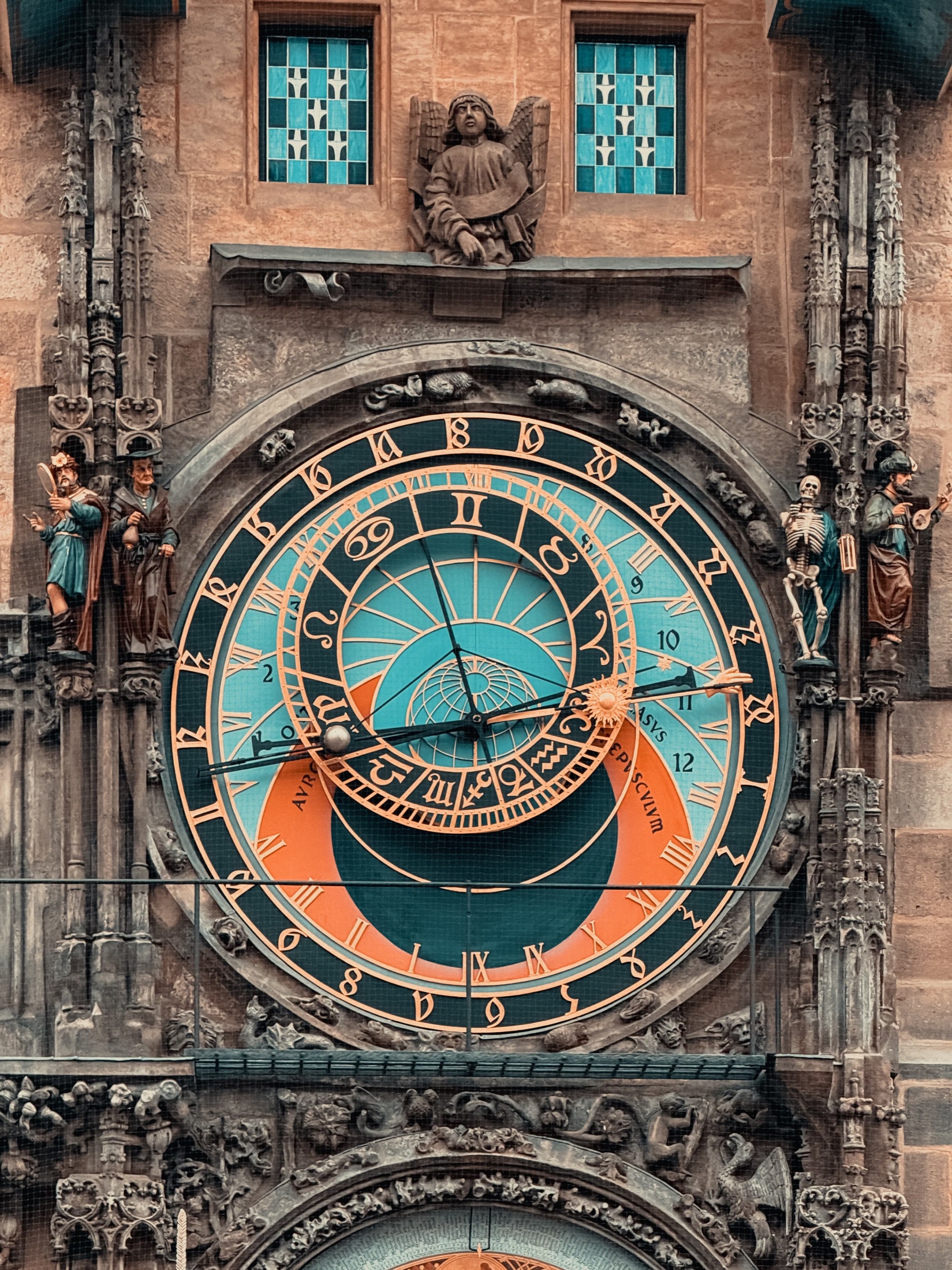 The supplied photograph of the Prague Orloj used as the realism reference